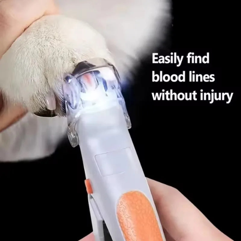 Professional Pet Nail Clipper Scissors With LED Light Cat Dog Nail Clippers Tool Scissors Nail Toeclaw Cutter Scissors Pet Supply
